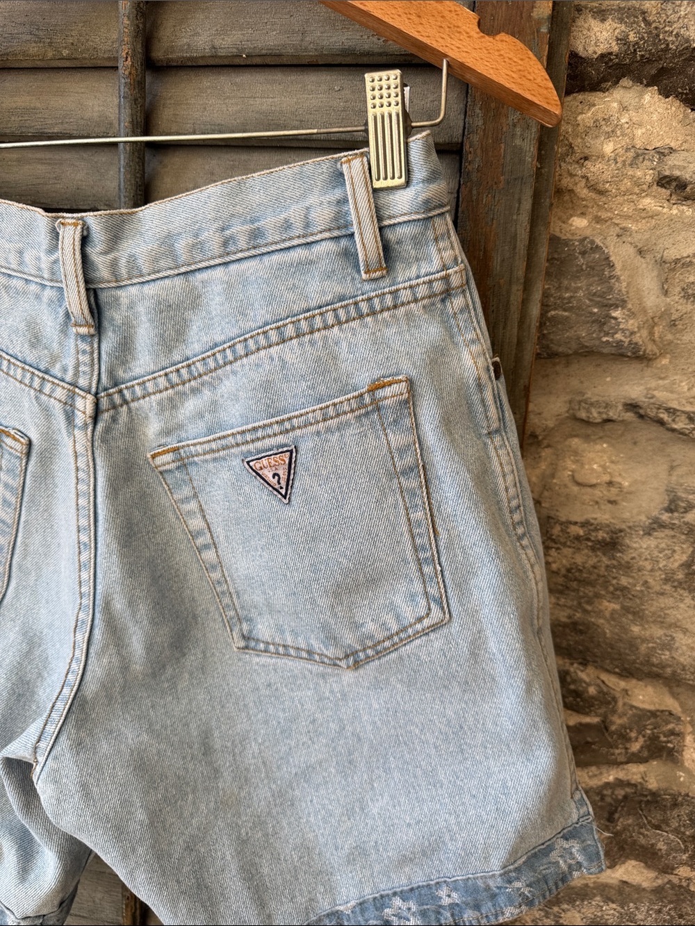 Guess Reworked Jean Shorts - Picture 4 of 7